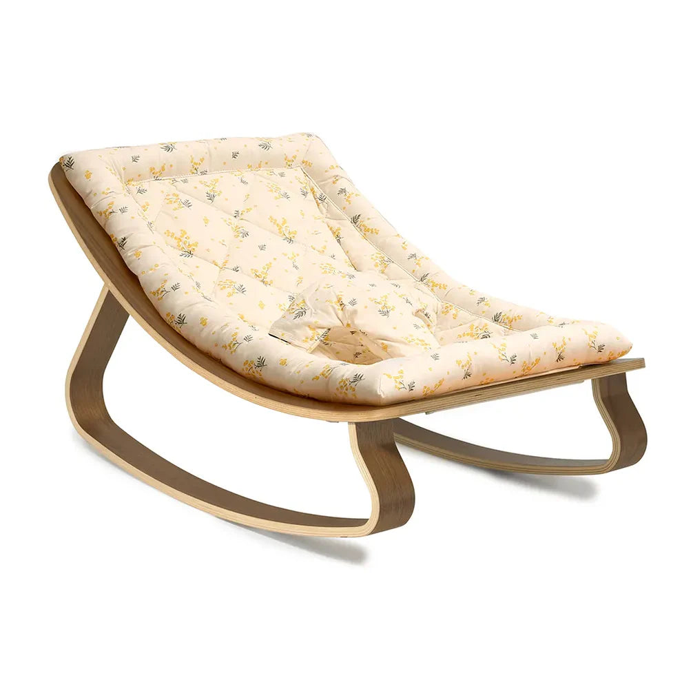 Charlie Crane ベビーバウンサー｜Babywippe LEVO Walnut｜Mimosa