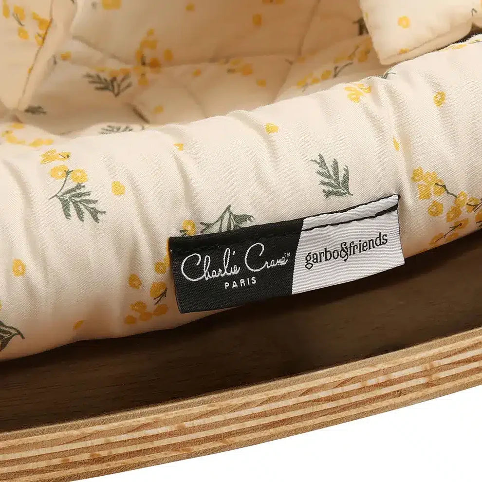 Charlie Crane ベビーバウンサー｜Babywippe LEVO Walnut｜Mimosa
