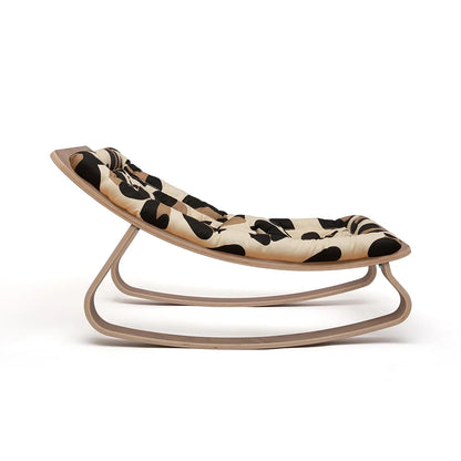 Charlie Crane ベビーバウンサー｜Babywippe LEVO Walnut｜ Leopard