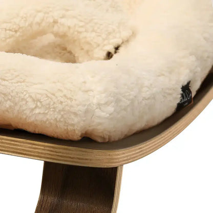 Charlie Crane ベビーバウンサー｜Babywippe LEVO Walnut｜Fur Milk