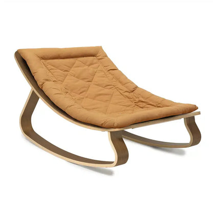 Charlie Crane ベビーバウンサー｜Babywippe LEVO Walnut｜Camel