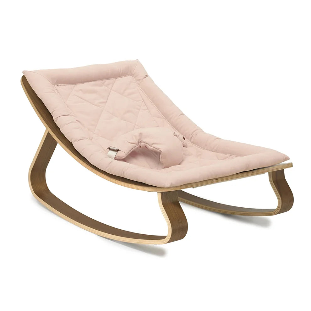 Charlie Crane ベビーバウンサー｜Babywippe LEVO Walnut｜Nude