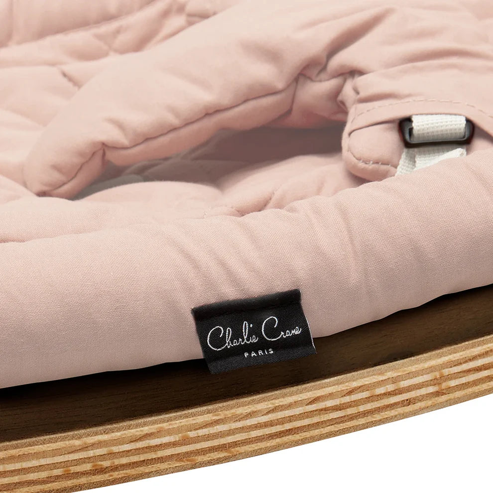 Charlie Crane ベビーバウンサー｜Babywippe LEVO Walnut｜Nude