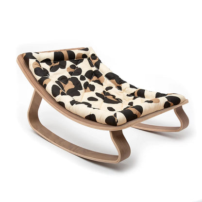 Charlie Crane ベビーバウンサー｜Babywippe LEVO Walnut｜ Leopard