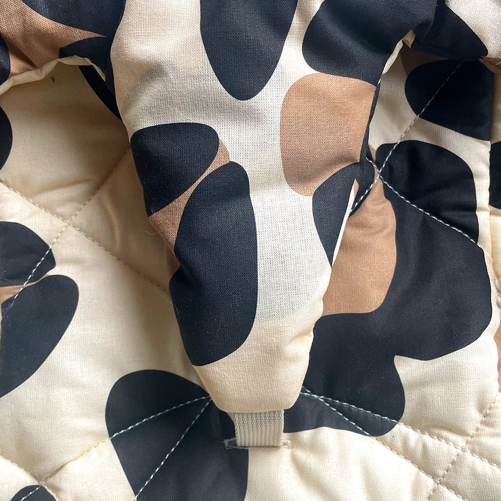 Charlie Crane ベビーバウンサー｜Babywippe LEVO Walnut｜ Leopard