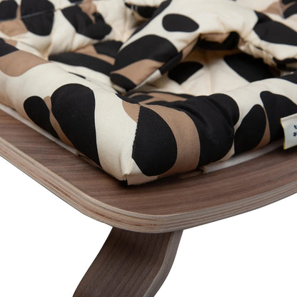 Charlie Crane ベビーバウンサー｜Babywippe LEVO Walnut｜ Leopard