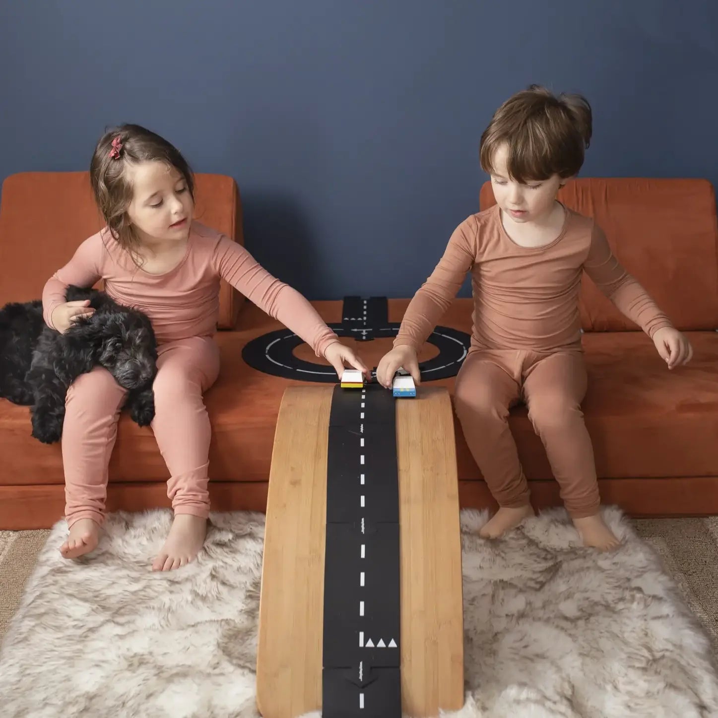 waytoplay ハイウェイ 道路セット 16ピース｜柔らかく防水・室内外で
