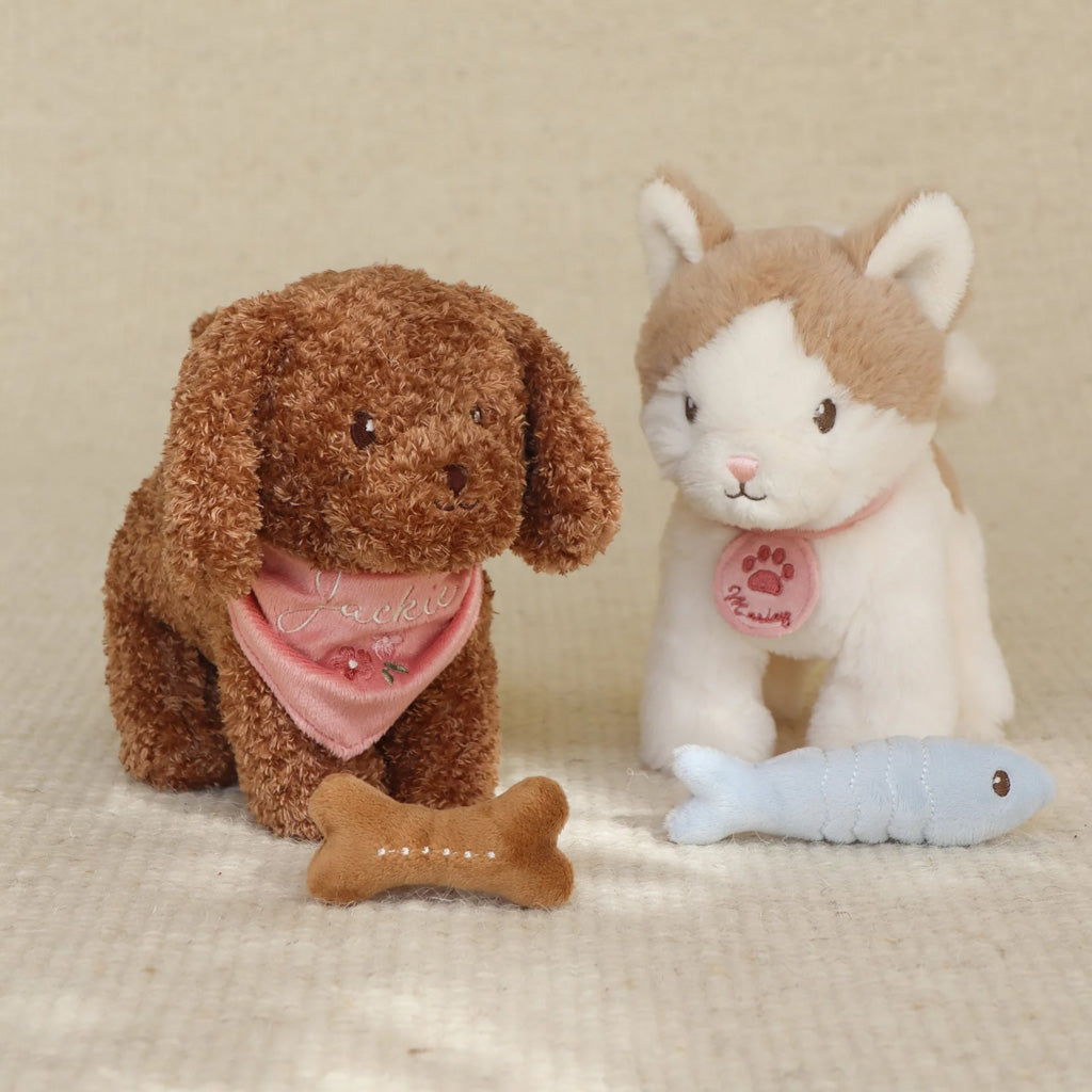Little Dutch 子猫のマーリー＆お魚・バッグ付き｜ぬいぐるみセット｜おままごと