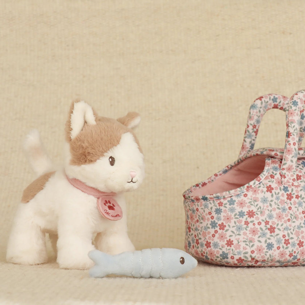 Little Dutch 子猫のマーリー＆お魚・バッグ付き｜ぬいぐるみセット｜おままごと