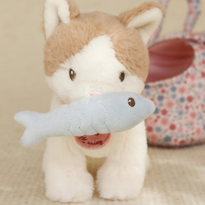 Little Dutch 子猫のマーリー＆お魚・バッグ付き｜ぬいぐるみセット｜おままごと