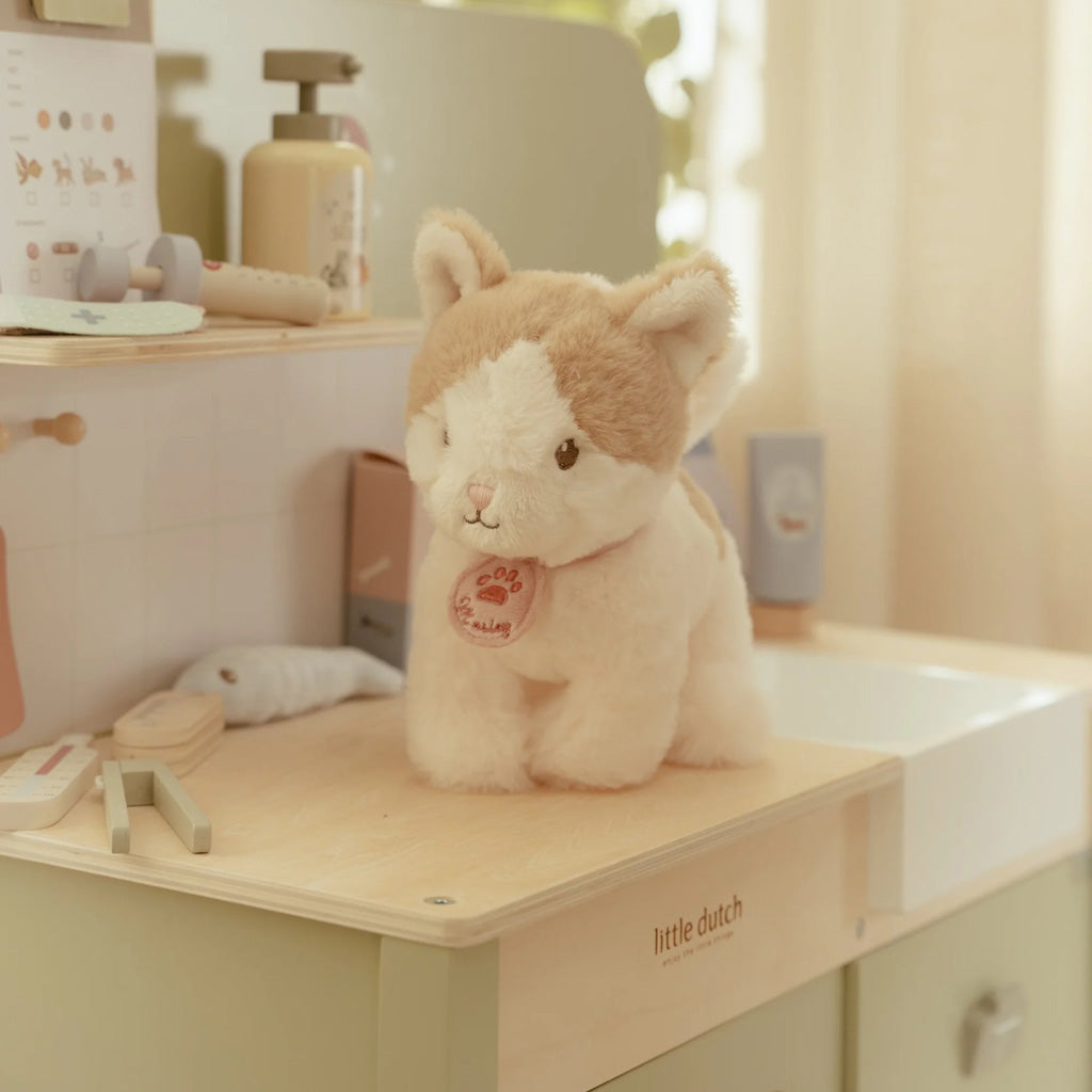 Little Dutch 子猫のマーリー＆お魚・バッグ付き｜ぬいぐるみセット｜おままごと