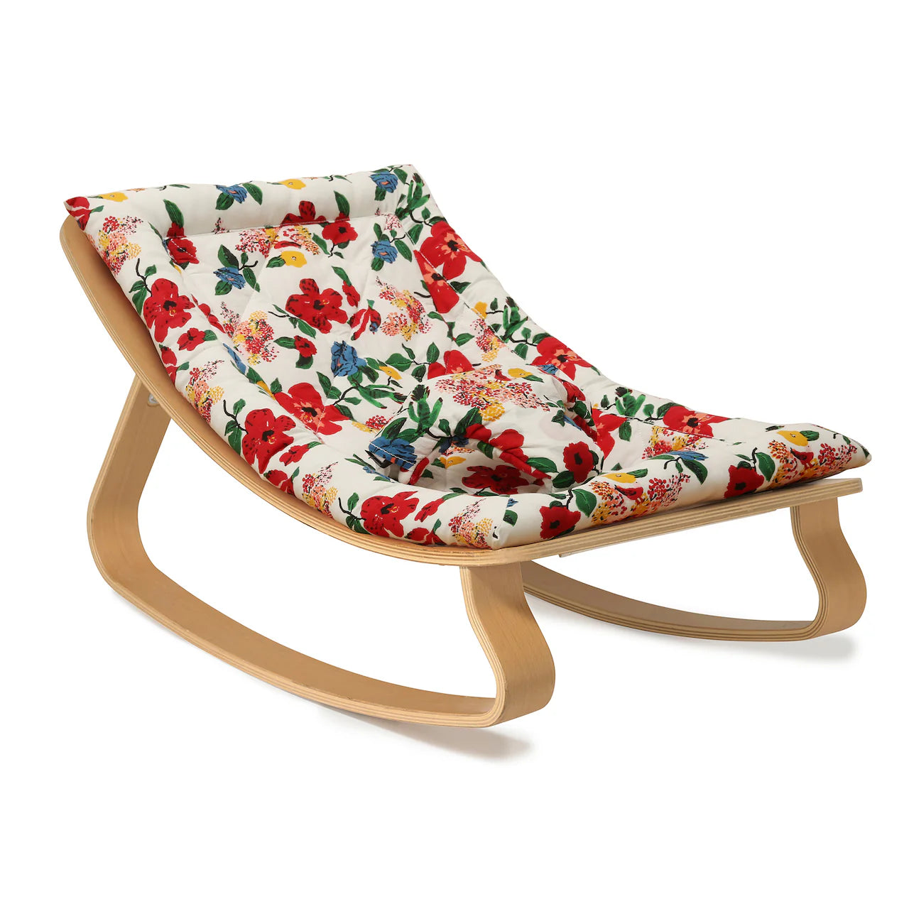 Charlie Crane ベビーバウンサー｜Babywippe LEVO Beech｜Hibiscus