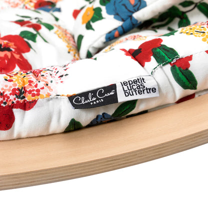 Charlie Crane ベビーバウンサー｜Babywippe LEVO Beech｜Hibiscus