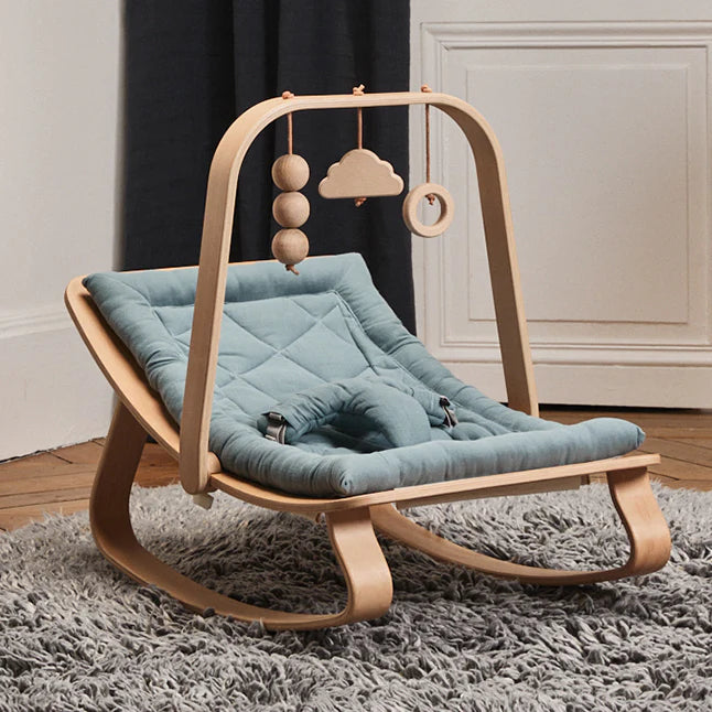 Charlie Crane ベビーバウンサー｜Babywippe LEVO Beech｜Orage