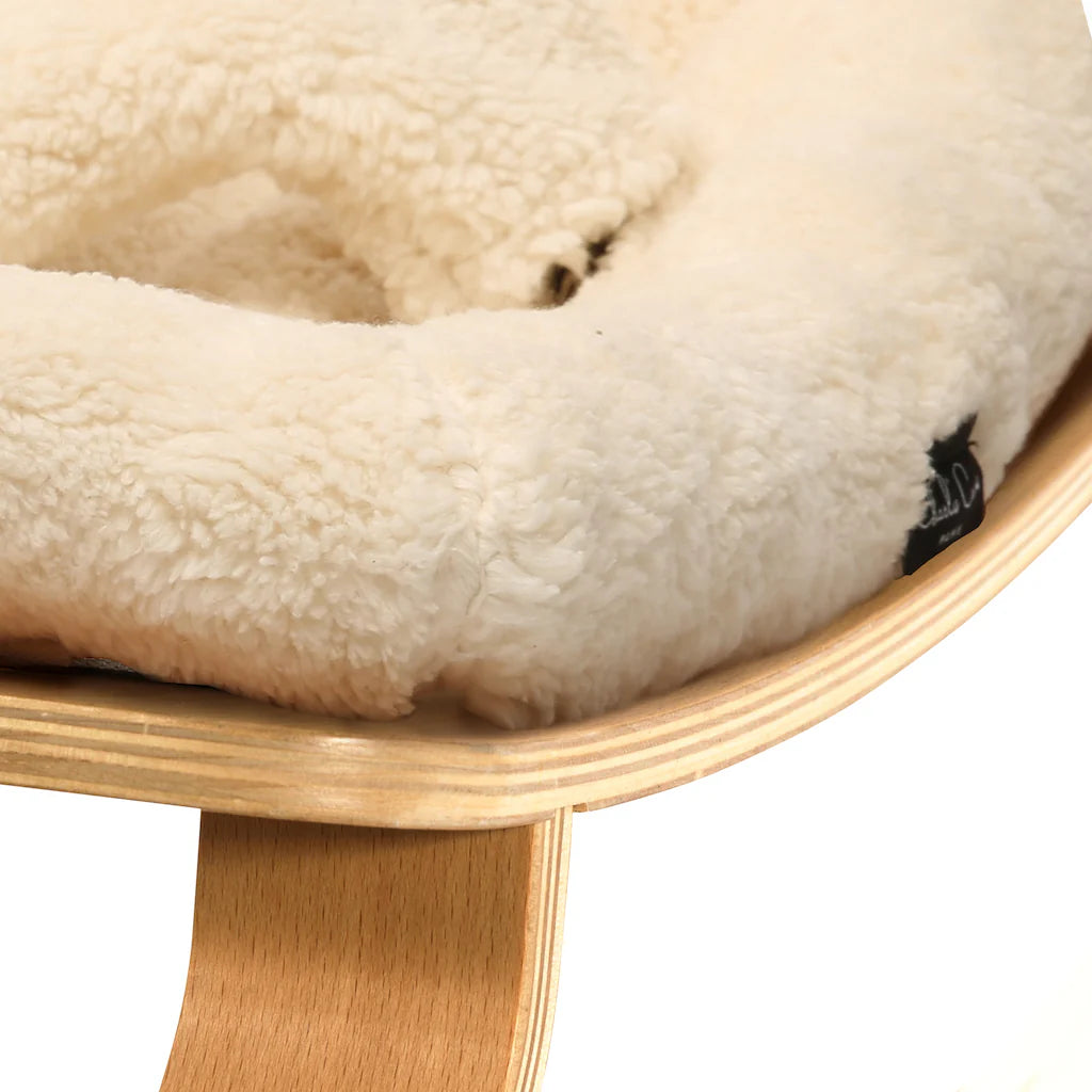 Charlie Crane ベビーバウンサー｜Babywippe LEVO Beech｜Fur Milk