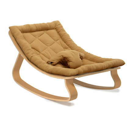 Charlie Crane ベビーバウンサー｜Babywippe LEVO Beech｜Camel