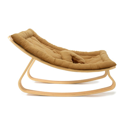 Charlie Crane ベビーバウンサー｜Babywippe LEVO Beech｜Camel
