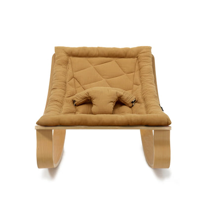Charlie Crane ベビーバウンサー｜Babywippe LEVO Beech｜Camel
