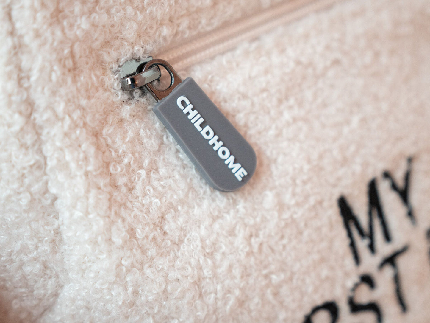 CHILDHOME  ベビーリュックサック　My First Bag｜Teddy Ecru｜キッズリュック