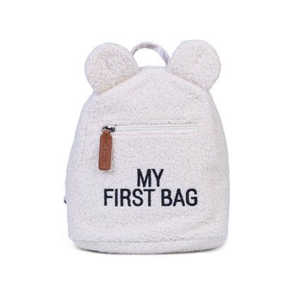 CHILDHOME  ベビーリュックサック　My First Bag｜Teddy Ecru｜キッズリュック