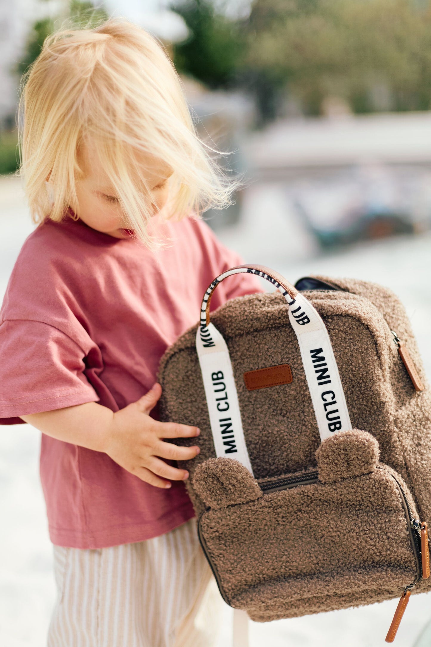 CHILDHOME  Mini Club  キッズリュックサック Teddy｜ 7L  2color