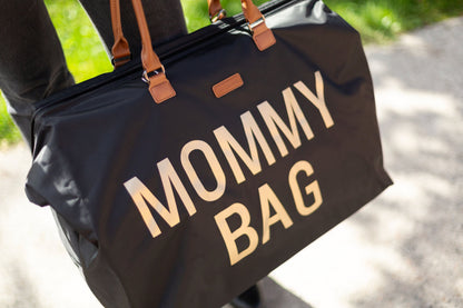 CHILDHOME   Mommy Bag 58L｜マザーズバッグ Black×Gold