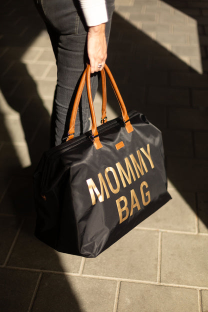 CHILDHOME   Mommy Bag 58L｜マザーズバッグ Black×Gold