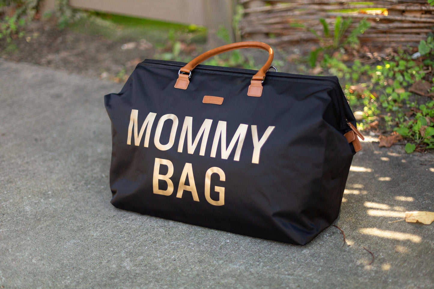 CHILDHOME   Mommy Bag 58L｜マザーズバッグ Black×Gold