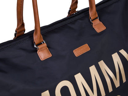 CHILDHOME   Mommy Bag 58L｜マザーズバッグ Black×Gold