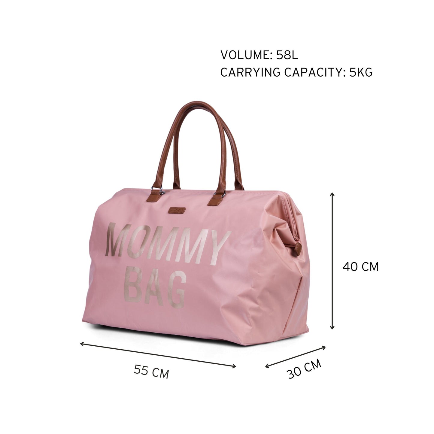 CHILDHOME   Mommy Bag 58L｜マザーズバッグ Rose×Gold