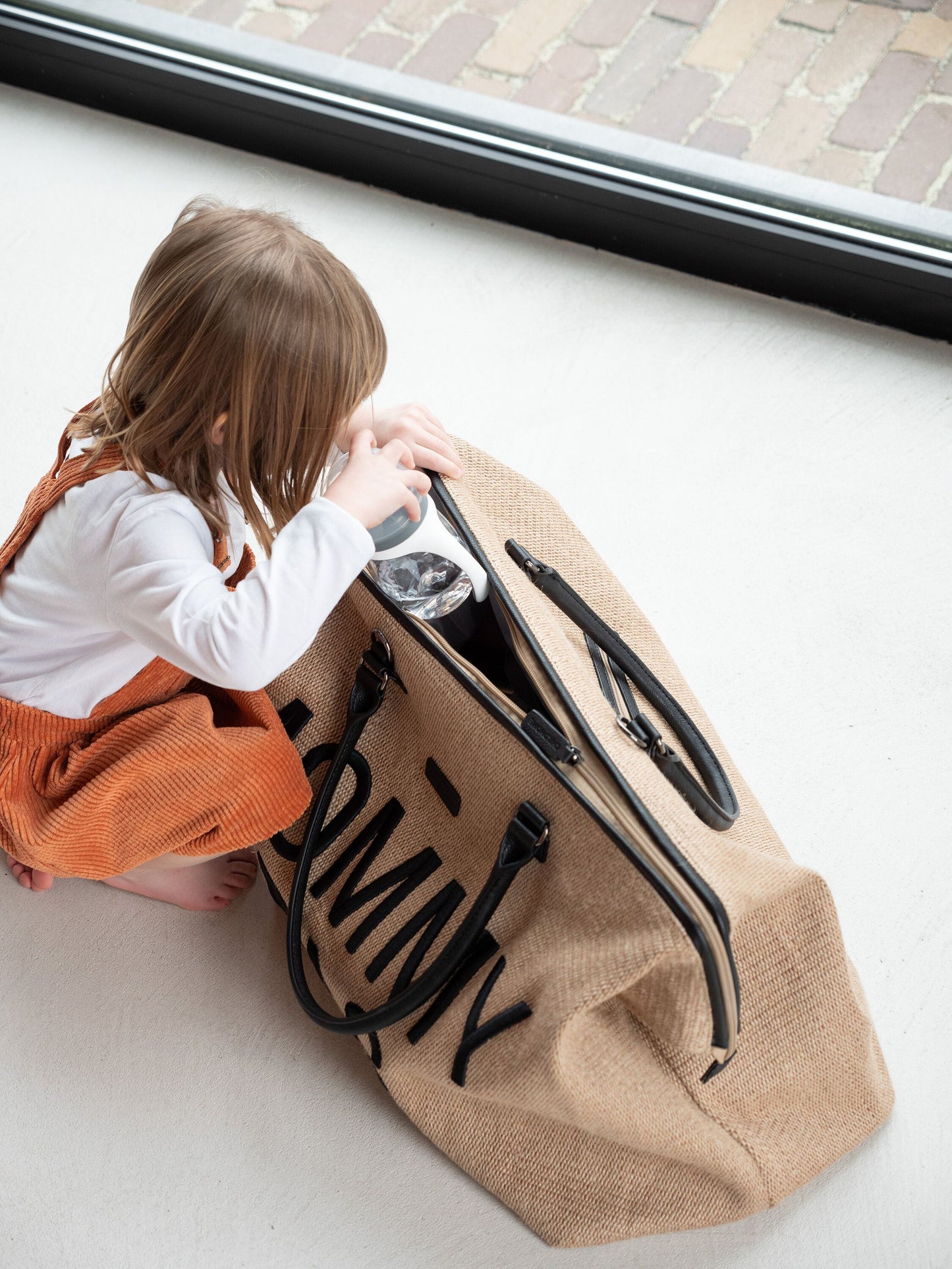 CHILDHOME   Mommy Bag 58L｜Raffia マザーズバッグ