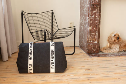CHILDHOME   Mommy Bag-Signatur Canvas 58L｜マザーズバッグ  Black