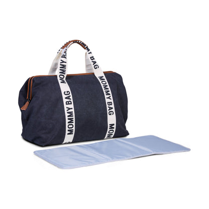 CHILDHOME   Mommy Bag-Signatur Canvas 58L｜マザーズバッグ  Black