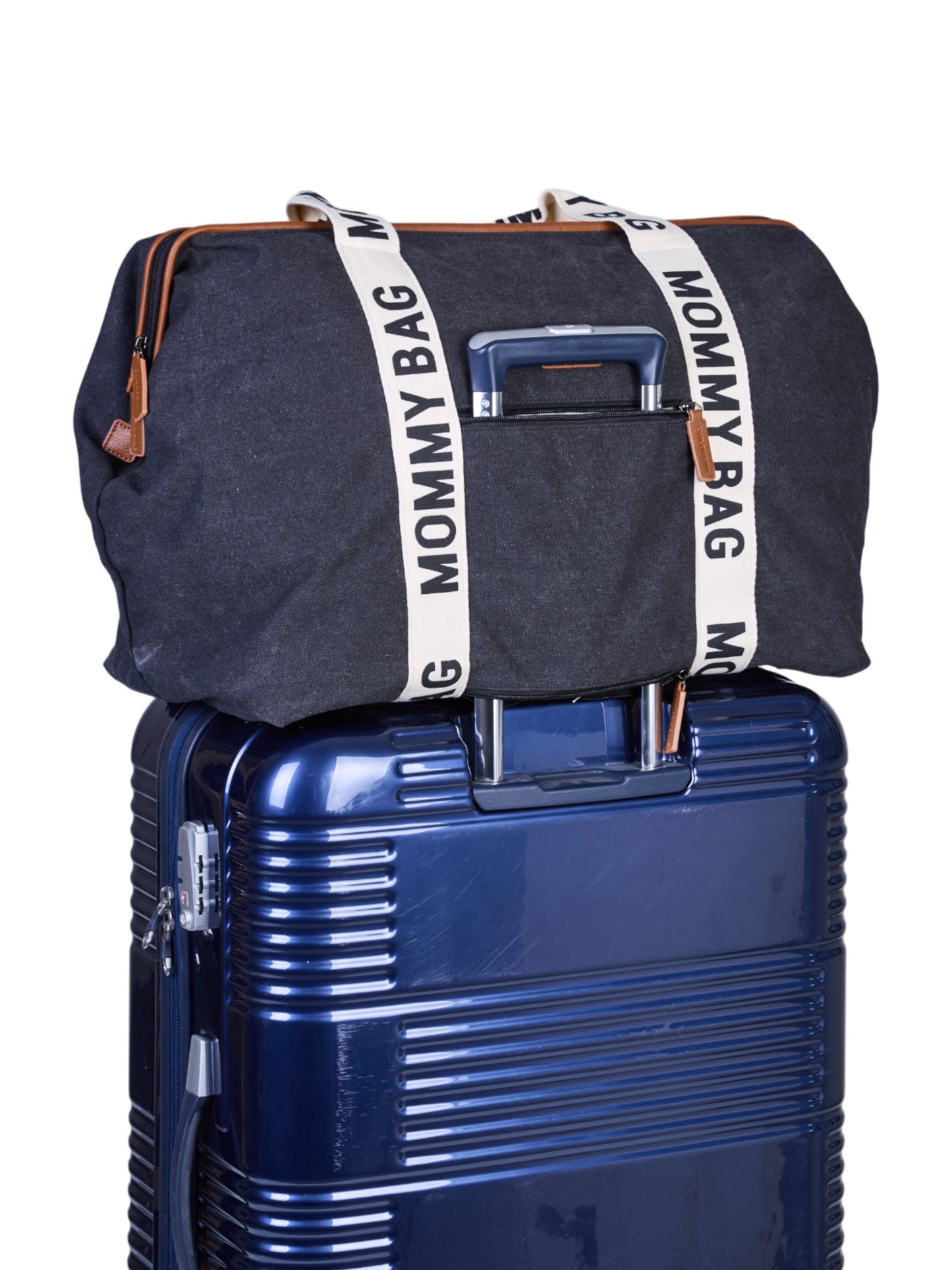 CHILDHOME   Mommy Bag-Signatur Canvas 58L｜マザーズバッグ  Black