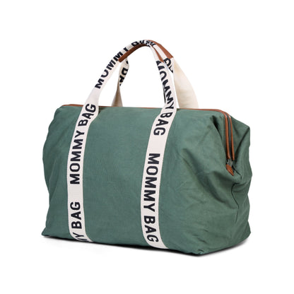 CHILDHOME   Mommy Bag-Signatur Canvas 58L｜マザーズバッグ  Green　
