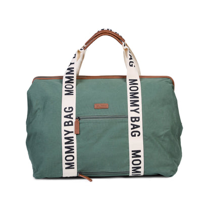 CHILDHOME   Mommy Bag-Signatur Canvas 58L｜マザーズバッグ  Green　