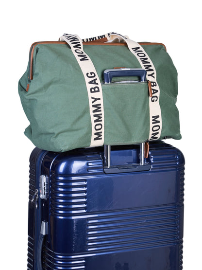 CHILDHOME   Mommy Bag-Signatur Canvas 58L｜マザーズバッグ  Green　
