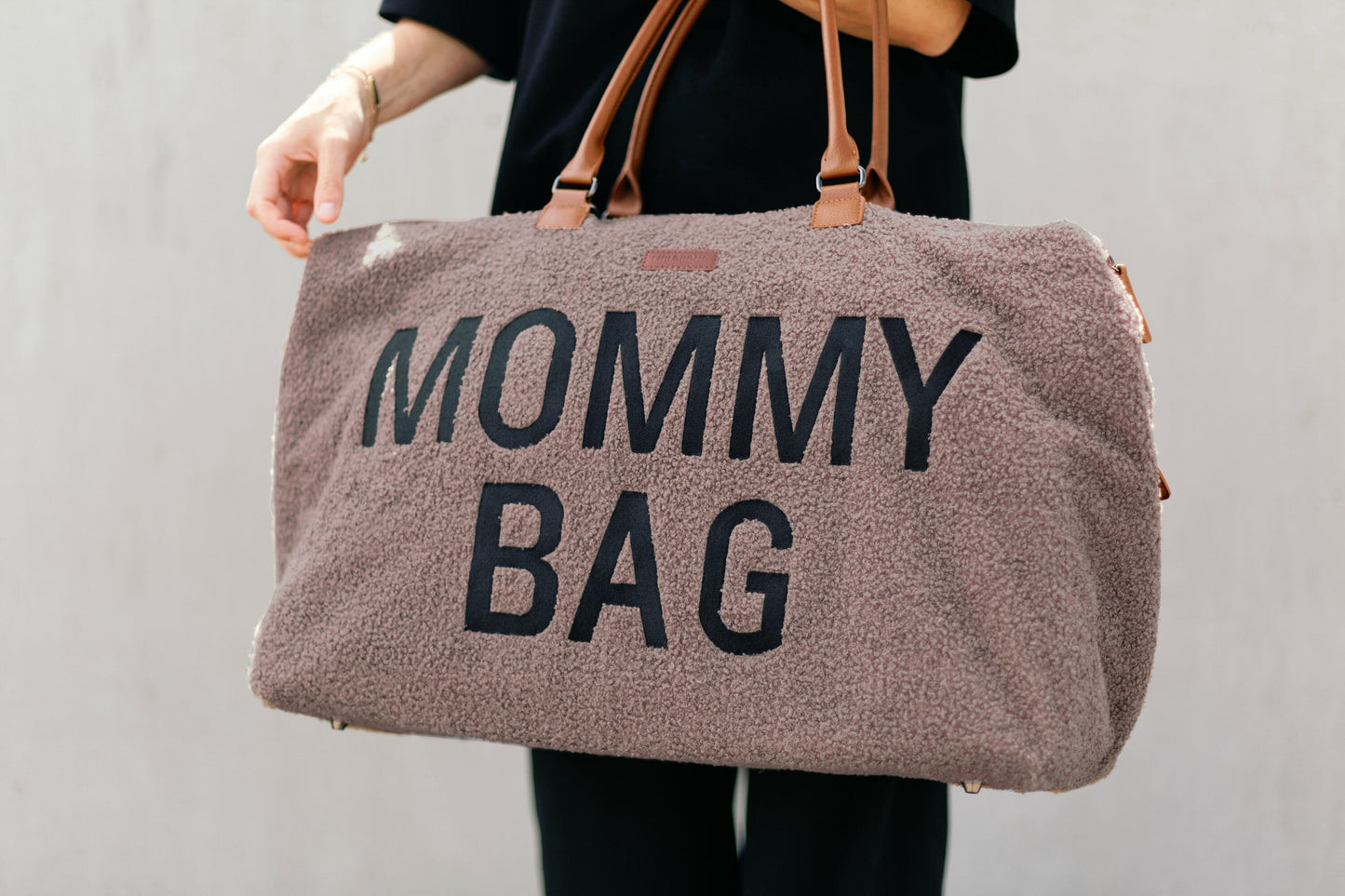 CHILDHOME   Mommy Bag 58L｜Teddyマザーズバッグ Soft-Brown