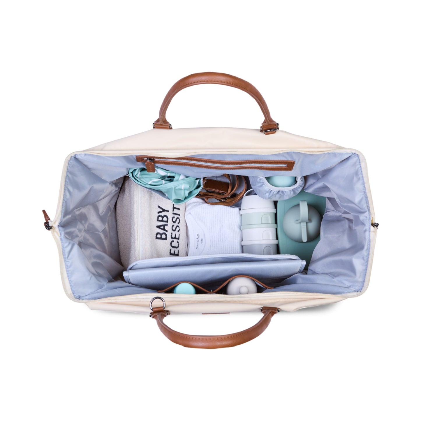 CHILDHOME   Mommy Bag 58L｜マザーズバッグ Cream×Black