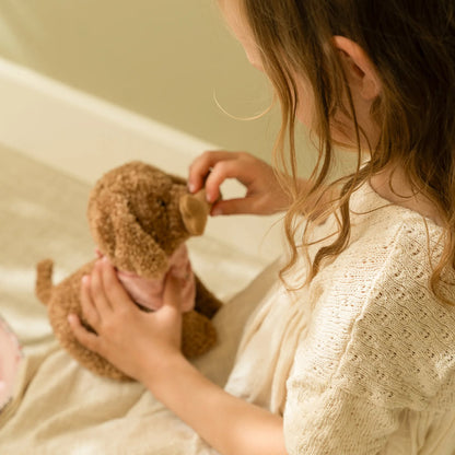 Little Dutch 子犬のジャッキー＆ほね・バッグ付き｜ぬいぐるみセット｜おままごと