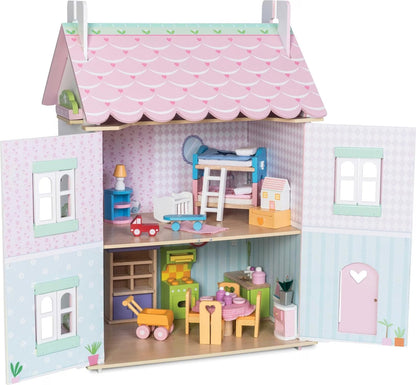 Le Toy Van  木製ドールハウスセット "Sweetheart Cottage"｜家具付き｜スターターセット