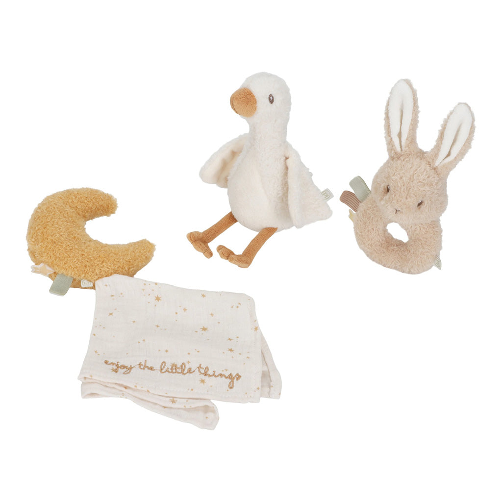 LittleDutch　ギフトボックス "Naturals"　3点セット｜出産祝い