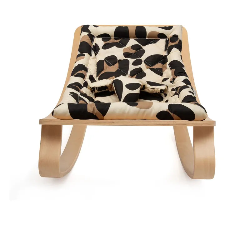 Charlie Crane ベビーバウンサー｜Babywippe LEVO Beech｜Leopard