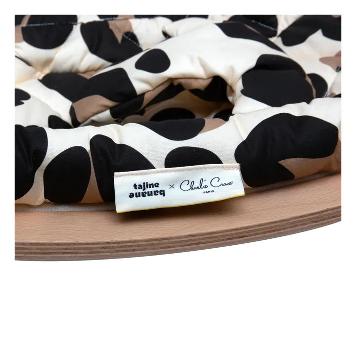 Charlie Crane ベビーバウンサー｜Babywippe LEVO Beech｜Leopard