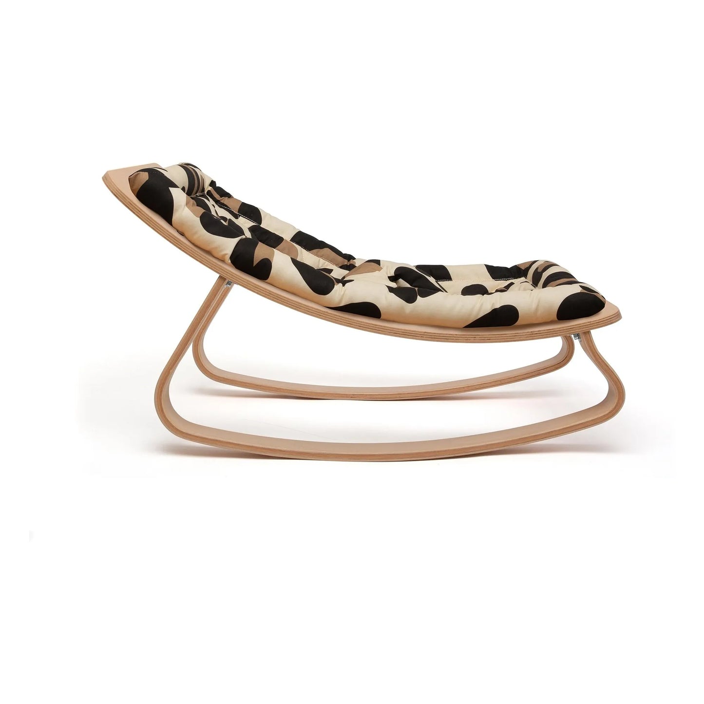 Charlie Crane ベビーバウンサー｜Babywippe LEVO Beech｜Leopard