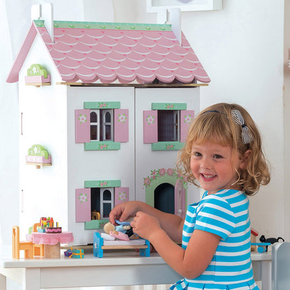 Le Toy Van  木製ドールハウスセット "Sweetheart Cottage"｜家具付き｜スターターセット