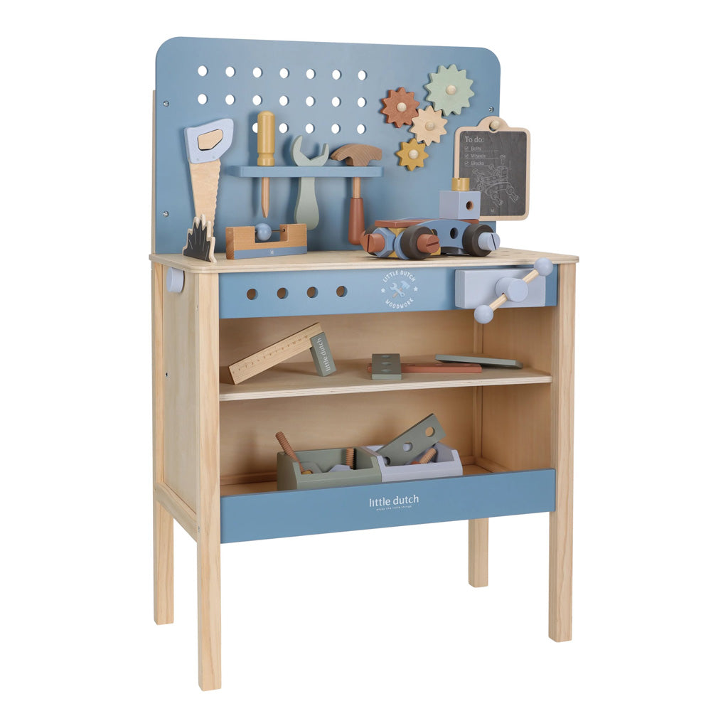 Little Dutch 木製ワークベンチ｜工具セット｜おままごと