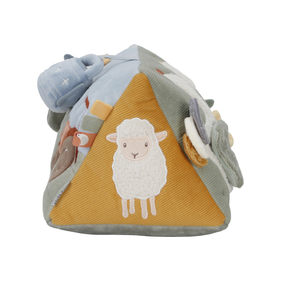Little Dutch アクティブトライアングル Farm｜名入れ　知育玩具｜出産祝い