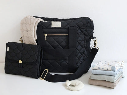 CamCam Copenhagen　マザーズバッグ  Black｜おむつバック