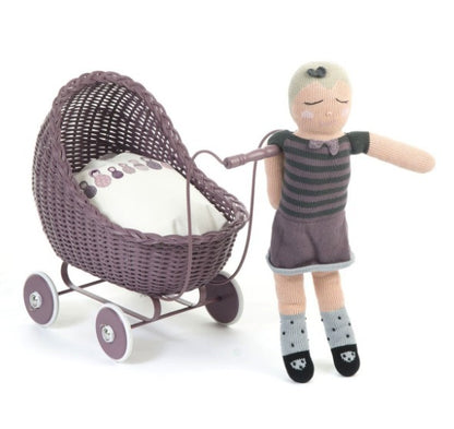Smallstuff 　天然素材のラタン製 ドールバギー　Powder |  ハンドメイド